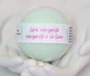 Lime Margarita Coconut Milk Bath Bomb. Treat yourself or someone special, to a relaxing, luxurious retreat with this set of four Ladies' Night Cocktail inspired Coconut Milk Bath Bombs. Each one is handcrafted with a fun and refreshing cocktail scent and nourishing coconut milk to help soothe and moisturize your skin. Enjoy the ultimate bubbly pampering experience!