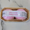 Mini Foaming Coconut Milk Bath Bombs - Pack of 2
