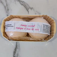 Mini Foaming Coconut Milk Bath Bombs - Pack of 2